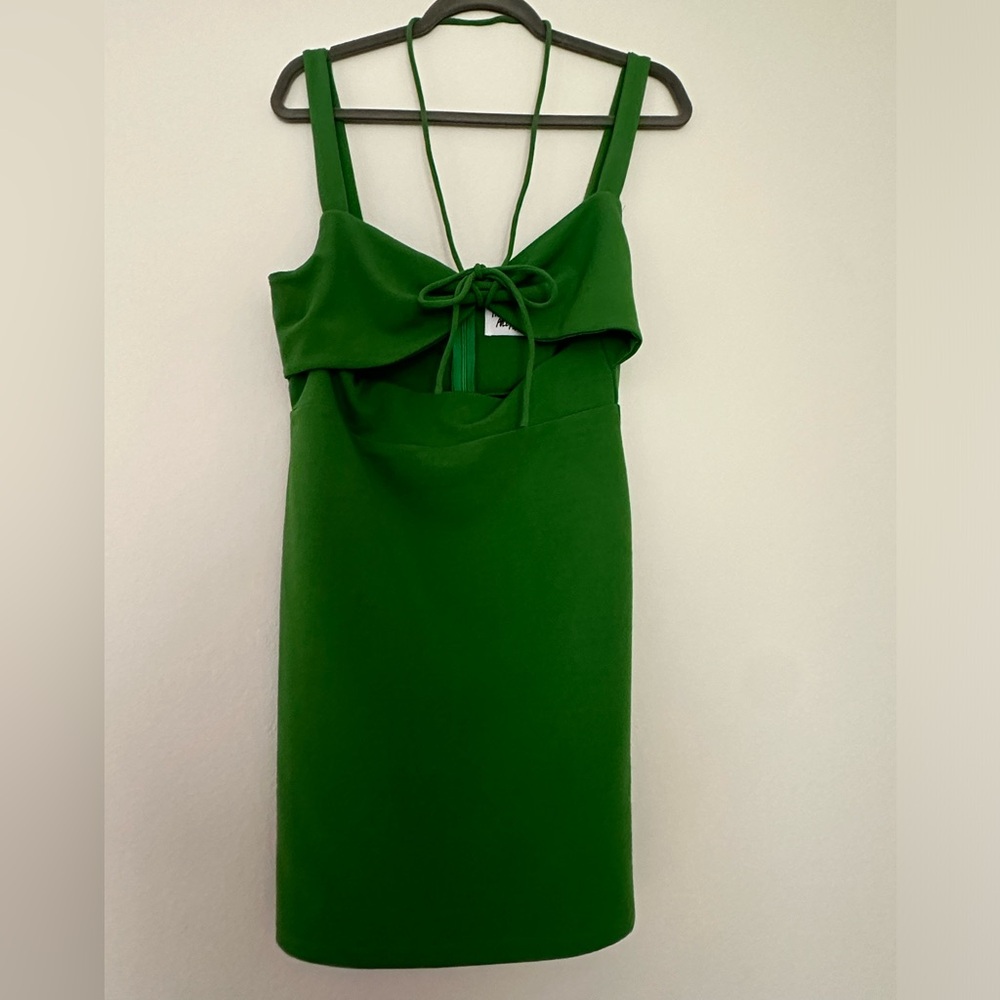 Princess Polly Vibrant Green Mini Dress